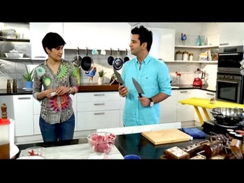 Chef Kunal Kapur prepares Lal Maas for Neeti Palta on My Yellow Table