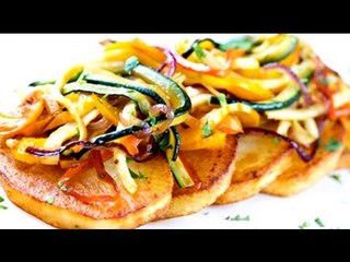 Watch recipe: Sweet Potato Medallions