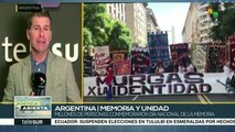 Con marchas el pueblo argentino conmemoró 43 años del golpe militar