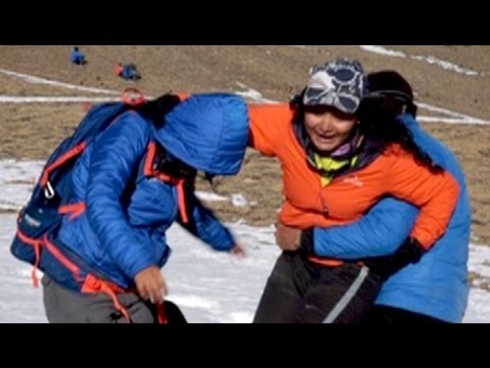 Do the final 9 make it to Everest base camp?