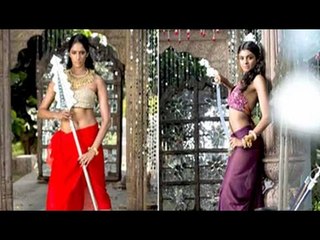 Kingfisher Supermodels assume the role of a Warrior Princess