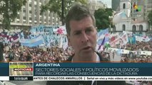 Rebasa expectativas marcha por 43 años del golpe de Estado argentino