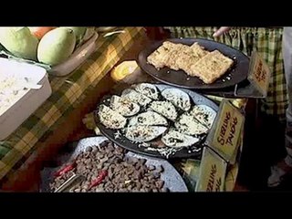 Famous street food: Sizzling snack in Manila