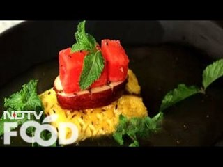 Watch recipe:  Compressed Fruit Chaat