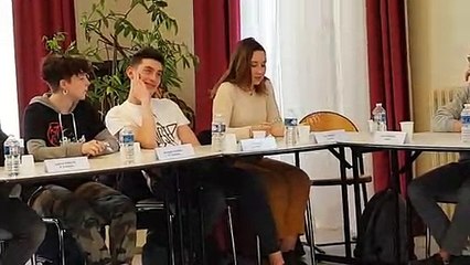 Echanges entre les lycéens et la rectrice 3/3