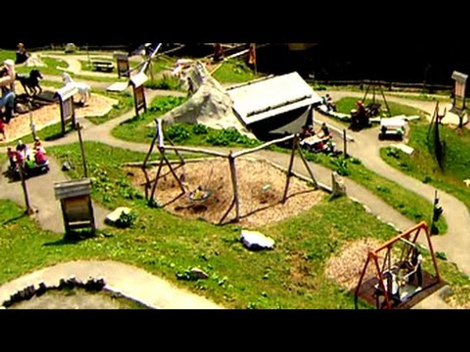 Theme park set in the Alps