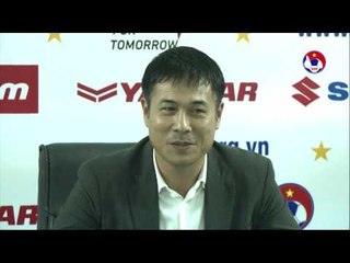 HLV HỮU THẮNG HÀI LÒNG DÙ ĐT VIỆT NAM CHỈ GIÀNH MỘT TRẬN HÒA TRƯỚC ĐT ĐÀI BẮC TRUNG HOA