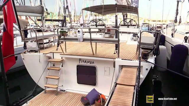 2019 Oyster 745 Yacht - Deck Walkaround - 2018 Cannes Yachting Festival