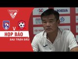 HLV Phan Thanh Hùng hài lòng với kết quả trận đấu