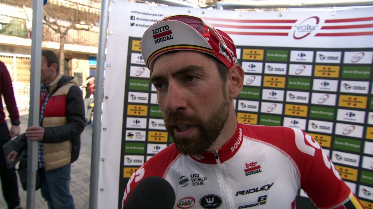 Thomas De Gendt - Post-race interview - Stage 1 - Volta a Catalunya 2019