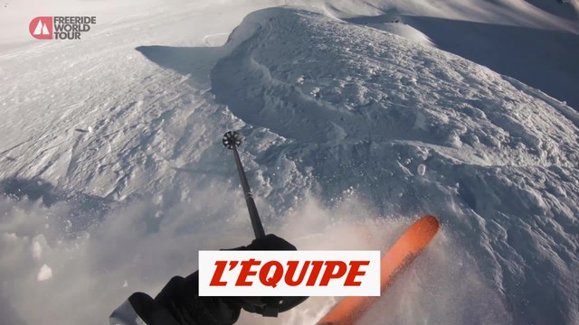 le run vainqueur d'Elisabeth Gerritzen à Verbier - Adrénaline - Freeride World Tour