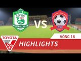 HIGHLIGHT | XSKT CẦN THƠ - HẢI PHÒNG FC | VÒNG 16 V.LEAGUE 2017