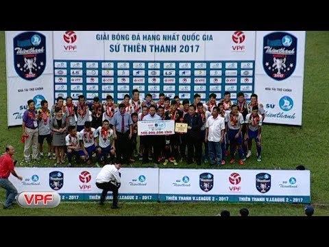 LỄ TRAO GIẢI | CLB BÓNG ĐÁ HUẾ ĐOẠT NGÔI Á QUÂN GIẢI HNQG SỨ THIÊN THANH 2017