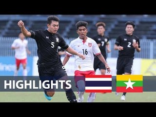 Highlight | Giành chiến thắng trước Thái Lan - U21 Myanmar tạo "cú sốc" đầu tiên