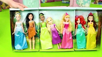 La princesse du Château Toy Dolls: Cendrillon, Congelés Elsa, Raiponce, Ariel Et Belle maison de Poupées pour les Enfants | Gertie S. Bresa