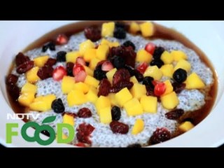 Watch recipe: Basil Seeds & Coconut Porridge