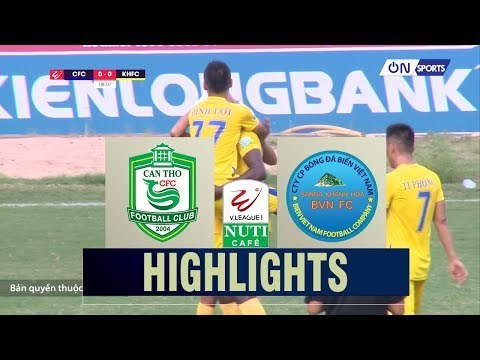 Toure lập cú đúp, Sana Khánh Hòa BVN giành 3 điểm ngay tại Cần Thơ | VPF Media