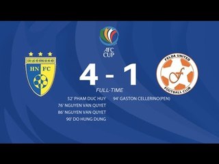 AFC CUP 2017 | ĐÈ BẸP FELDA UNITED, HÀ NỘI FC VẪN PHẢI CHIA TAY AFC CUP