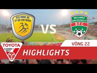 Highlight | TP Hồ Chí Minh, Becamex Bình Dương "cầm chân" nhau ở nửa dưới bảng xếp hạng