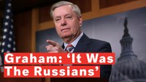 Watch: Sen. Graham On Mueller Report Says 'It Was The Russians' And Not 'Some 300-Pound Guy' Hacking The DNC