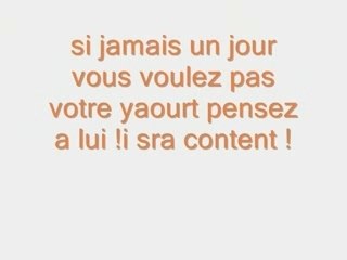 Boulos le mangeur de yaourt
