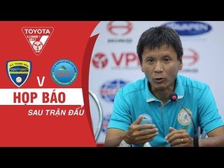 HLV Võ Đình Tân | Sanna Khánh Hòa BVN thua vì không tận dụng thành công những cơ hội