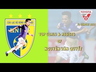 Văn Quyết - Linh hồn trong lối chơi của Hà Nội Fc tại V. League 2017