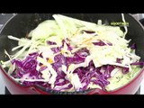 Red And White Cabbage Peanut Thoran