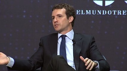 Casado "no va a tolerar" que Vox llame "derechita cobarde" al PP