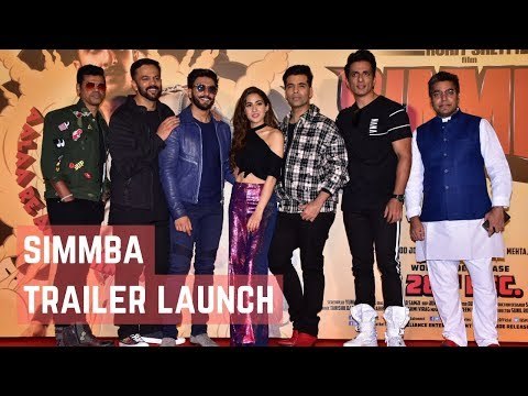 Simmba Trailer Launch | Ranveer Singh | Rohit Shetty | Sara Ali Khan | Sonu Sood | Karan Johar