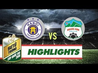 Hòa 3 - 3 với HAGL sau 2 lượt trận, CLB Hà Nội đi tiếp nhờ luật bàn thắng trên sân khách | VPF Media