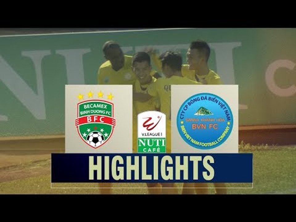 Hạ Becamex Bình Dương ngay tại Gò Đậu, Sanna Khánh Hòa BVN trở lại nhóm dẫn đầu | VPF Media
