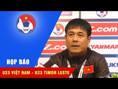 HỌP BÁO I HLV NGUYỄN HỮU THẮNG HY VỌNG XUÂN TRƯỜNG SẼ LÀ MẢNH GHÉP HOÀN HẢO CHO U23 VIỆT NAM