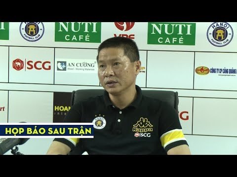 HỌP BÁO SAU TRẬN | HLV Chu Đình Nghiêm mãn nguyện về chiến thắng 5 sao