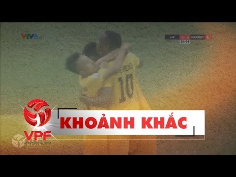 Anthony Stevens xử lý tinh tế, mở tỷ số cho Hải Phòng FC trước SHB Đà Nẵng | VPF Media