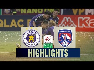 "Đè bẹp" Than Quảng Ninh tại Hàng Đẫy - Hà Nội vô địch lượt đi bằng 13 trận bất bại | VPF Media