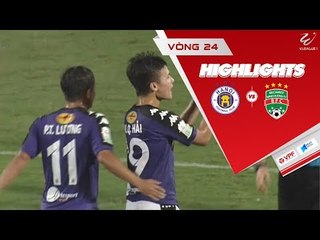 Samson - Duy Khánh lập công, ĐKVĐ Hà Nội nhọc nhằn vượt qua Becamex Bình Dương | VPF Media