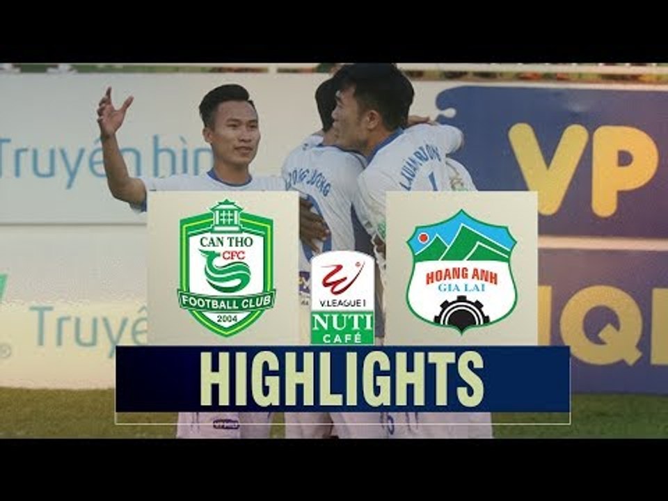 Công Phượng ghi bàn trong trận cầu "mưa bàn thắng" của HA. Gia Lai vs Cần Thơ | VPF Media