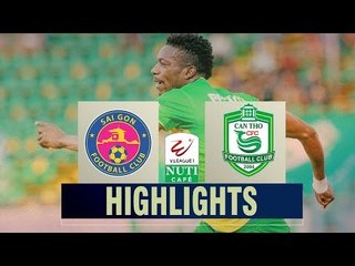 XSKT Cần Thơ "hạ gục" Sài Gòn FC bằng 2 siêu phẩm sút xa | VPF Media