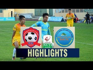 Fagan lập cú đúp, Hải Phòng đè bẹp Sanna Khánh Hòa BVN trên sân nhà | VPF Media