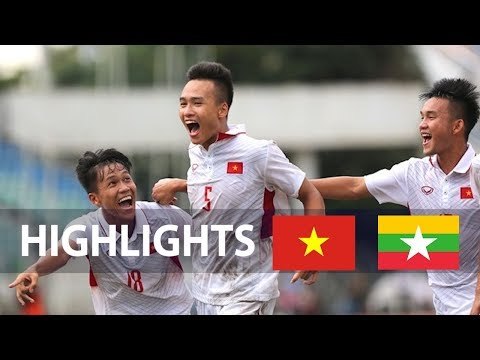 Thắng U21 Myanmar thầy trò HLV Trịnh Duy Quang có 3 điểm đầu tiên