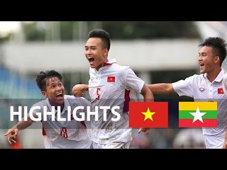 Thắng U21 Myanmar thầy trò HLV Trịnh Duy Quang có 3 điểm đầu tiên