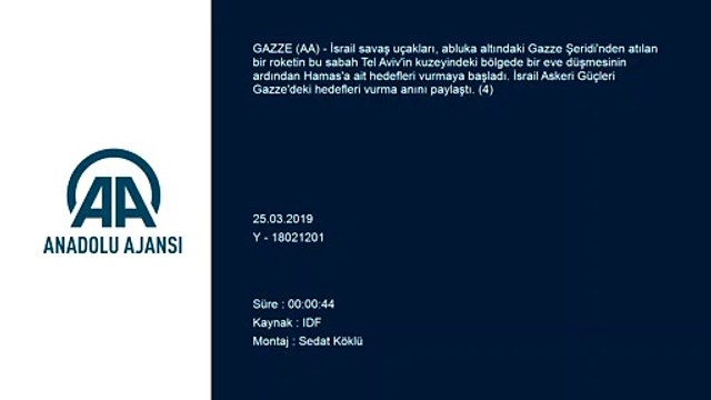 İsrail güçleri Gazze'yi vurdu (4) - GAZZE