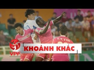 Da Sylva dứt điểm hiểm hóc mở tỷ số cho đội chủ nhà Sài Gòn FC