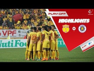 Nam Định vượt qua Hà Nội B trên chấm luân lưu sau trận Play-off căng thẳng | VPF Media