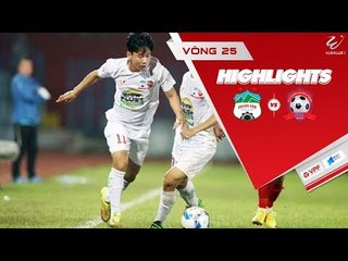 Bỏ lỡ nhiều cơ hội, Hoàng Anh Gia Lai cầm hòa Hải Phòng trên sân nhà | VPF Media