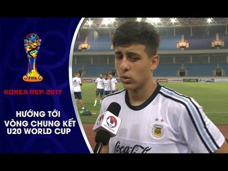 CẦU THỦ U20 ARGENTINA NÓI TIẾNG VIỆT VÀ HÁO HỨC CHỜ ĐỢI ĐỐI ĐẦU VỚI U22 VIỆT NAM