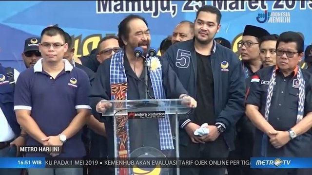 Surya Paloh Ajak Warga Mamuju Gunakan Hak Pilih
