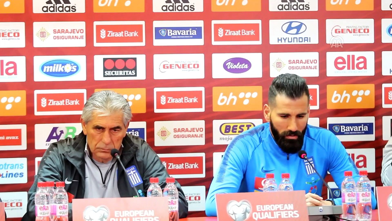 Bosna-Hersek - Yunanistan maçına doğru - Siovas ve Anastasiadis  - ZENİCA