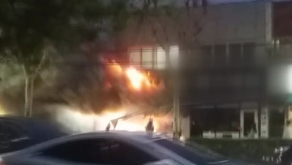 인천 학익동서 상점 화재...방화 추정 / YTN